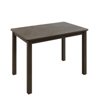 Home Design 5 Pieces Milford Starter Modern Indoor Dining Set, Table and 4 Chairs - Taupe