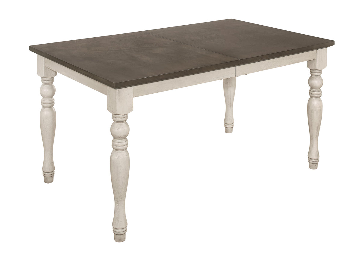 Home Design Savannah Dining Set, Antique Gray, Antique Gray/Taupe