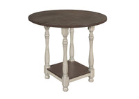 Home Design 5 Pieces Ashley Counter Dining Set, Antique Gray/Taupe, Antique Gray/Warm Gray