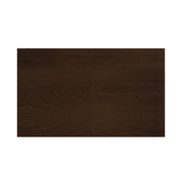 Home Design Talon Rectangular Dining Table with Trestle Base, Solid Wood Construction, Traditional Style