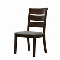 Home Design Talon Dining Chair (Set of 6), Ladder-back design, Padded seat, Comfortable seating, Sturdy frame, Traditional style, Durable construction