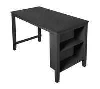 Home Design 5 Pieces Africa Counter Height Dining Set, Black/Warm Gray