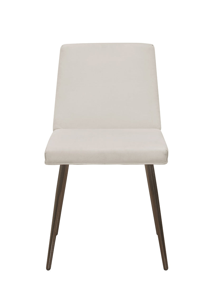 Home Design Lattice Dining Chair (Set of 4), Light Gray