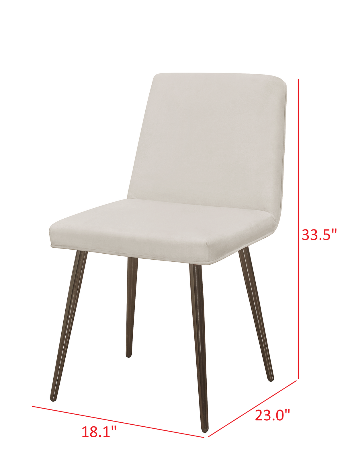 Home Design Lattice Dining Chair (Set of 4), Light Gray