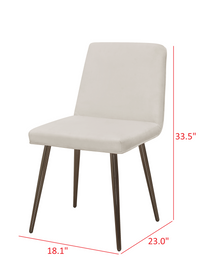 Home Design Lattice Dining Chair (Set of 4), Light Gray