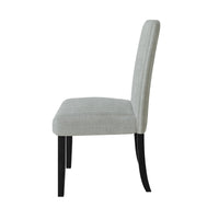 Guysaka 6-Piece Dining Set with Modern Rectangular Table, 4 Upholstered Corduroy Dining Chairs & Upholstered Bench
