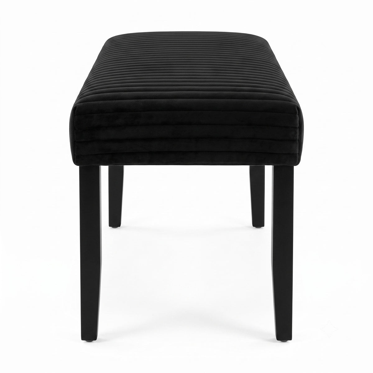 Guysaka 6-Piece Dining Set with Modern Rectangular Table, 4 Upholstered Corduroy Dining Chairs & Upholstered Bench