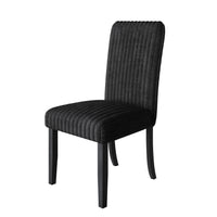 Guysaka 6-Piece Dining Set with Modern Rectangular Table, 4 Upholstered Corduroy Dining Chairs & Upholstered Bench