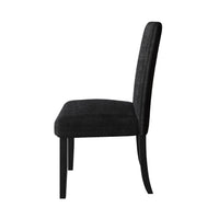 Guysaka 6-Piece Dining Set with Modern Rectangular Table, 4 Upholstered Corduroy Dining Chairs & Upholstered Bench