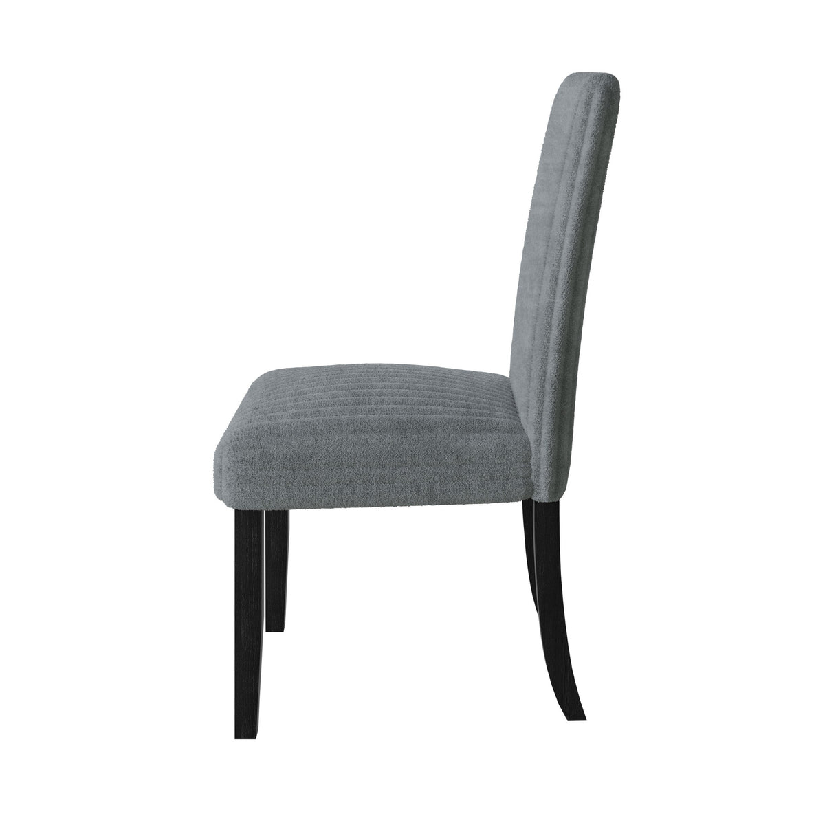 Guysaka 6-Piece Dining Set with Modern Rectangular Table, 4 Upholstered Corduroy Dining Chairs & Upholstered Bench