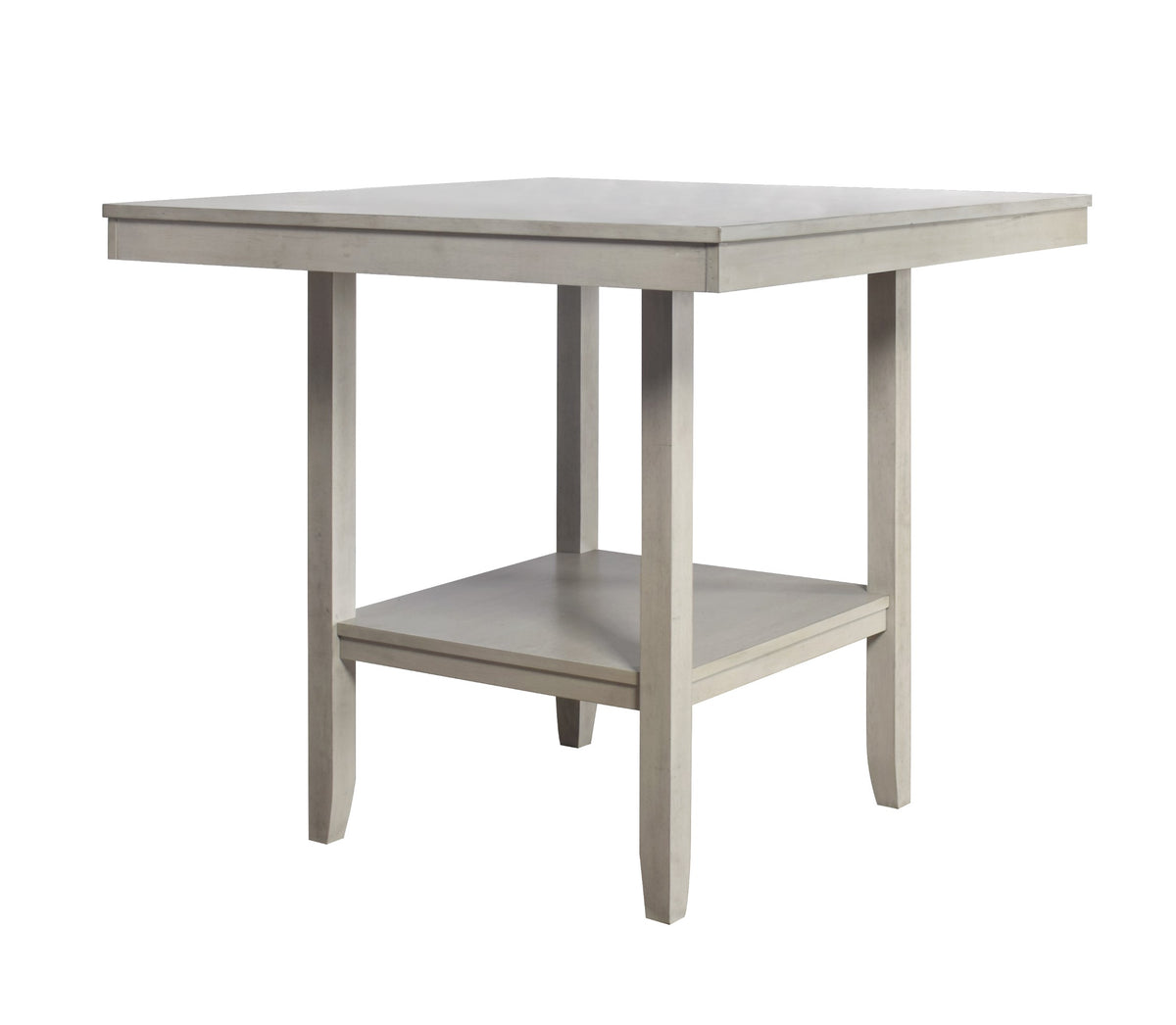 Dothan Counter Height 5 Piece Dining Set, Antique Gray/ Gray
