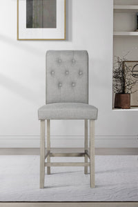 Dothan Counter Height Dining Chair, Gray/ Antique Gray