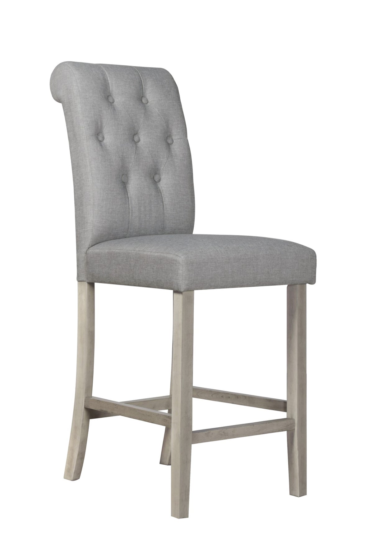 Dothan Counter Height 5 Piece Dining Set, Antique Gray/ Gray