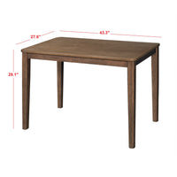 Clayfell Sudbury Dining Set, Brown