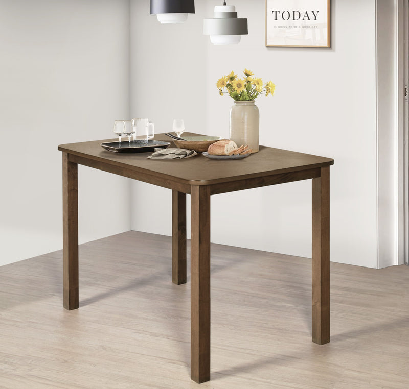 Clayfell 5 Pieces Sanford Dining Set, Brown