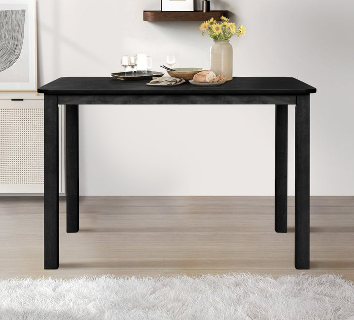 Clayfell 5 Pieces Sanford Dining Set, Black