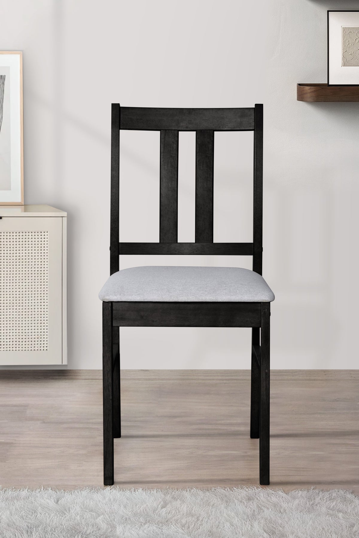 Clayfell 5 Pieces Sanford Dining Set, Black