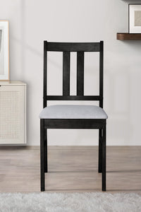 Clayfell 5 Pieces Sanford Dining Set, Black
