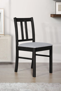 Clayfell 5 Pieces Sanford Dining Set, Black