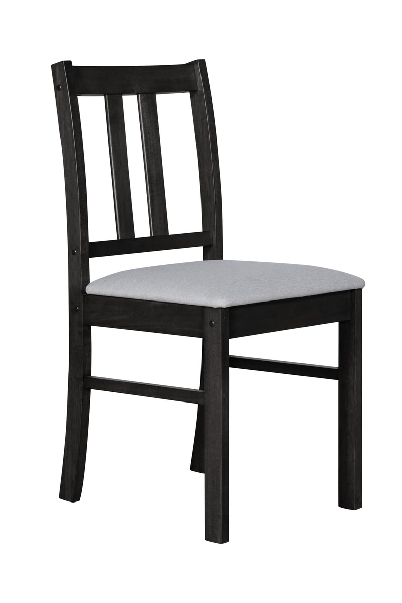 Clayfell 5 Pieces Sanford Dining Set, Black