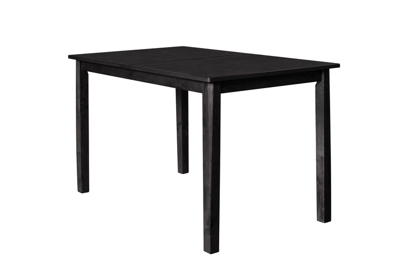 Home Design Athens Dining Set, Black, Black/Gray