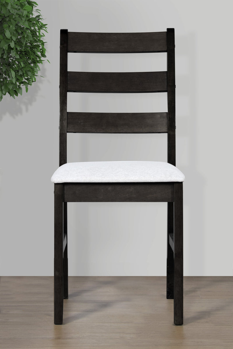 Home Design Athens Dining Set, Black, Black/Gray