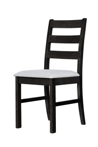 Home Design Athens Dining Set, Black, Black/Gray