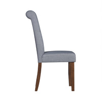 Home Design Gaffney Dining Chair (Set of 2), Brown/Gray