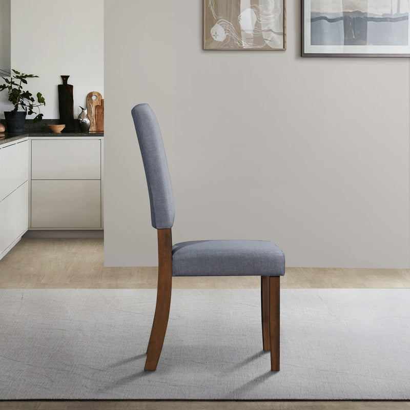Home Design Laurel 5 Piece Dining Set, Brown/Gray