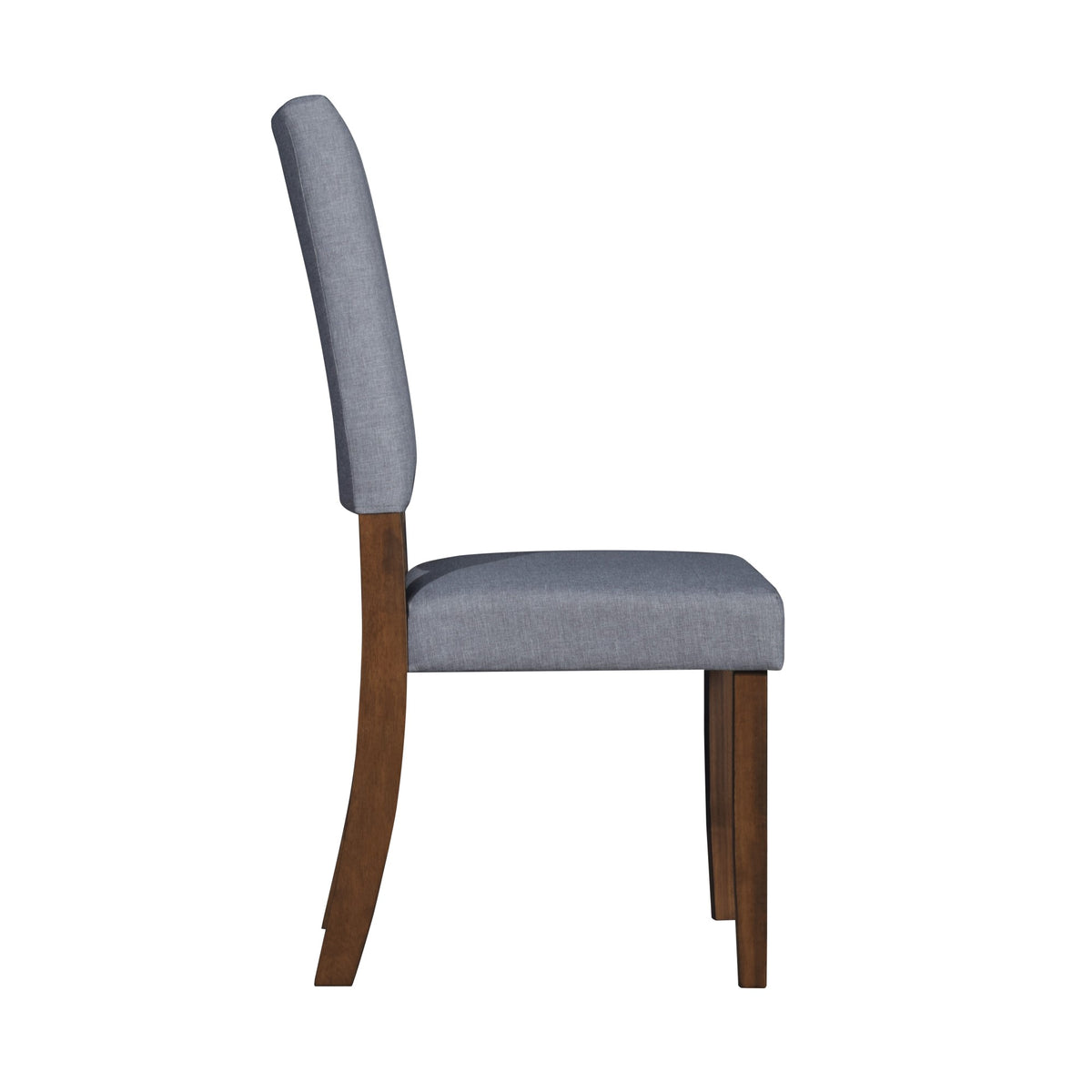 Home Design Laurel Dining Chair (Set of 4), Brown/Gray