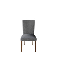 Home Design Lubec Dining Chair (Set of 2), Gray