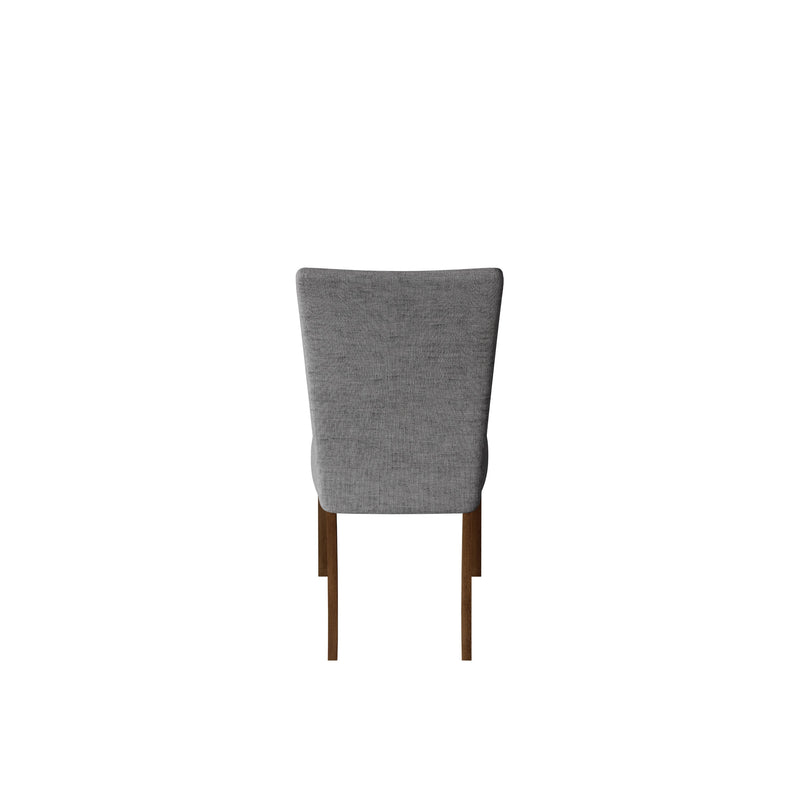 Home Design Lubec Dining Chair (Set of 2), Gray
