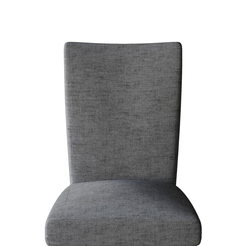 Home Design Lubec Dining Chair (Set of 2), Gray