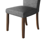 Home Design Lubec Dining Chair (Set of 2), Gray