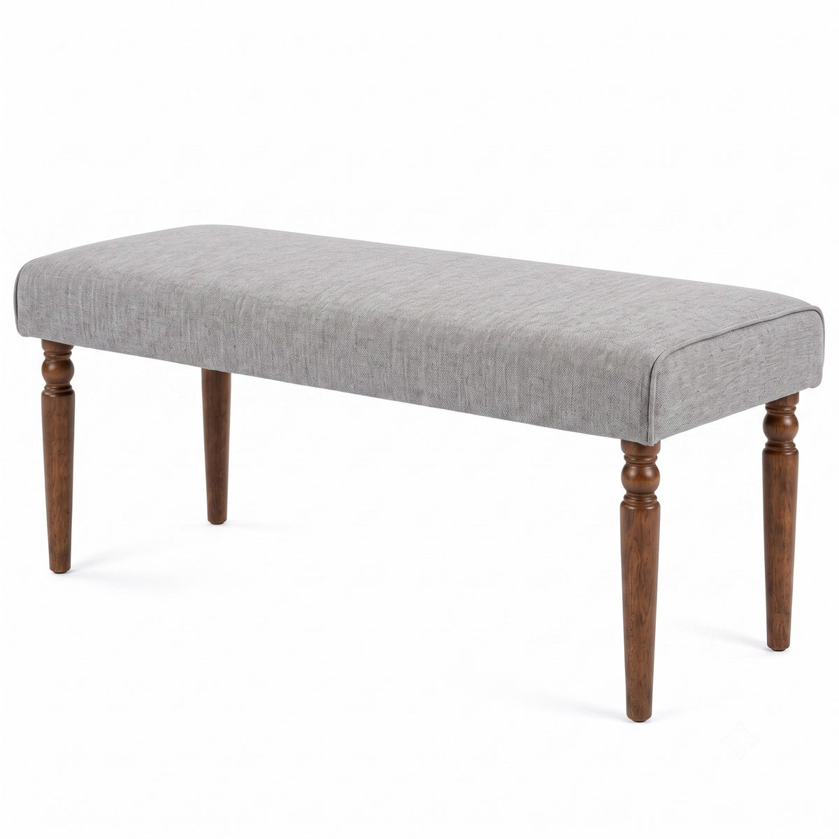 Pryor Modern Rectangular Upholstered Dining Bench with Comfortable Padded Seat