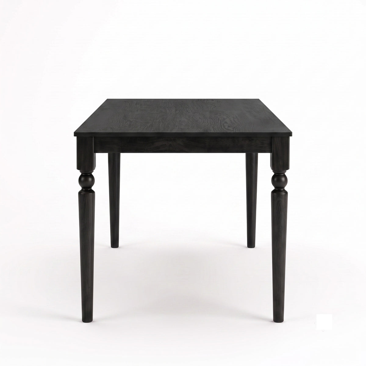 Pryor 6-Piece Dining Table Set- Rectangular Table, Upholstered Chairs and Bench, Modern Turned Legs Design