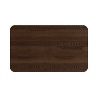 Home Design Vinita Rectangular Dining Table with Rounded Corners