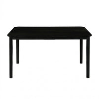 Home Design Vinita Rectangular Dining Table with Rounded Corners