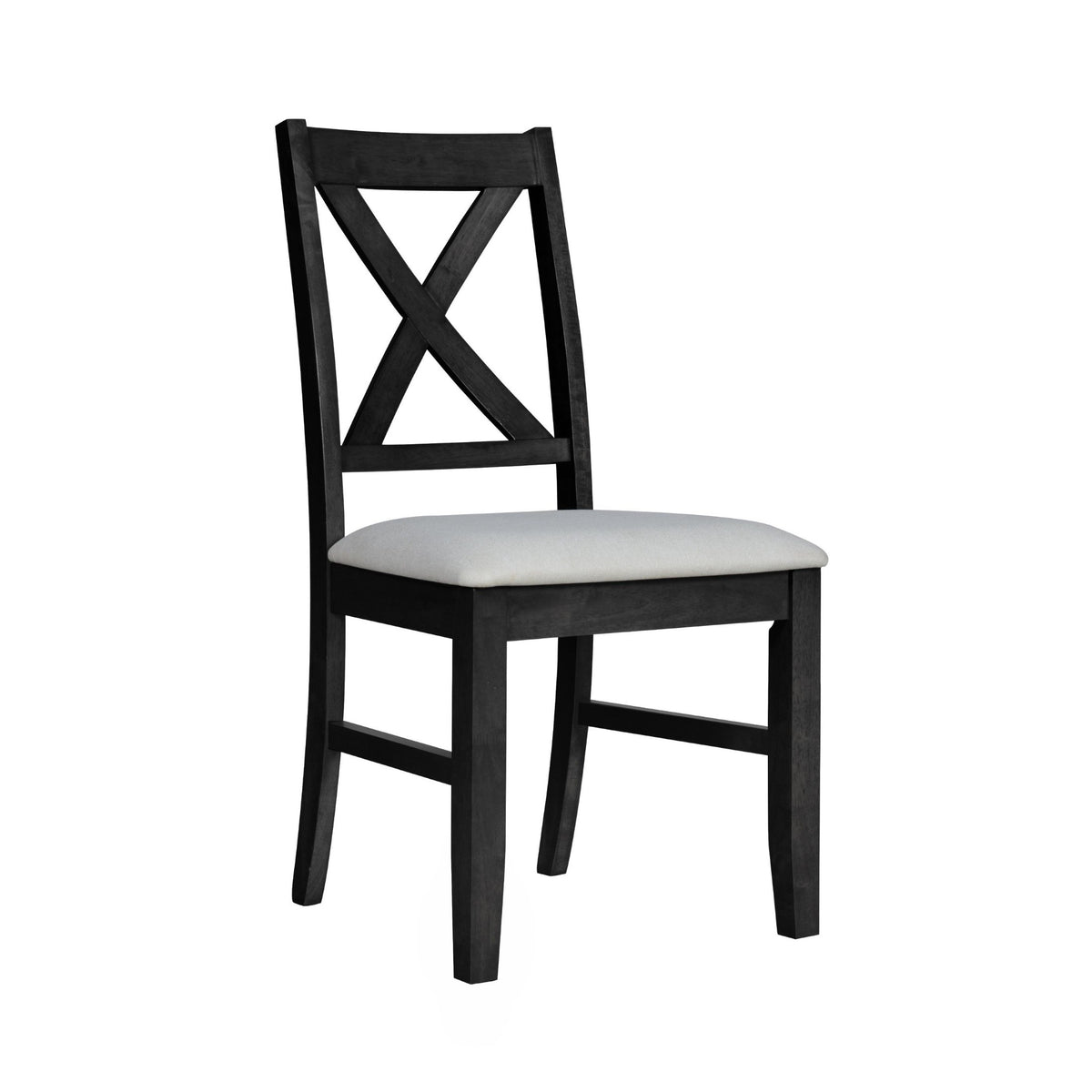 Home Design Vinita 6-Piece Dining Set with Rectangular Table, Cross Back Chairs, and Bench