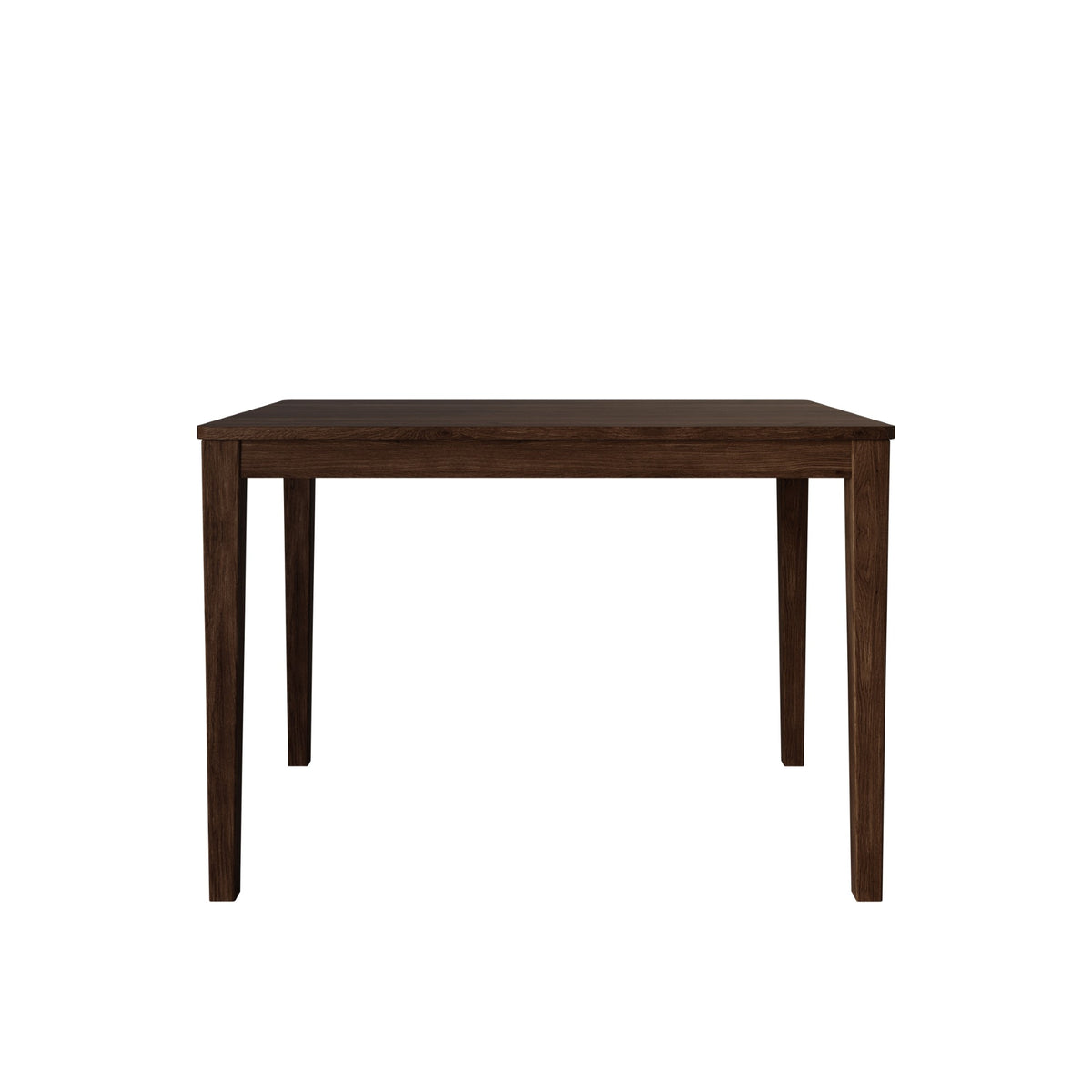 Home Design Lamar 5-Piece Dining Set, Rectangular Dining Table with X-Back Cushioned Chairs, Modern Design