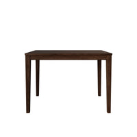 Home Design Lamar 5-Piece Dining Set, Rectangular Dining Table with X-Back Cushioned Chairs, Modern Design