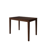 Home Design Lamar 5-Piece Dining Set, Rectangular Dining Table with X-Back Cushioned Chairs, Modern Design
