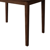Home Design Lamar 5-Piece Dining Set, Rectangular Dining Table with X-Back Cushioned Chairs, Modern Design