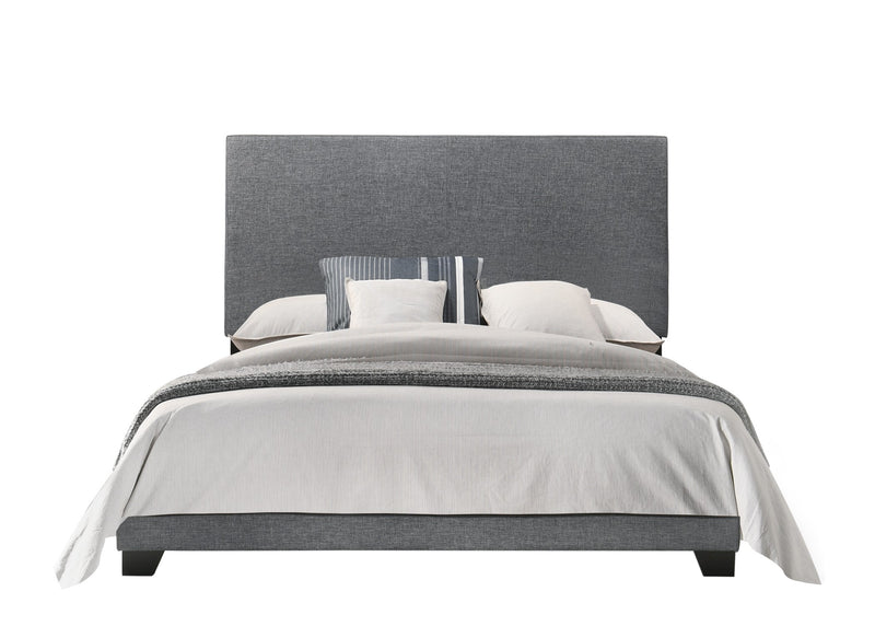 Home Design Evon Linen Upholstered Bed Frame For Adult