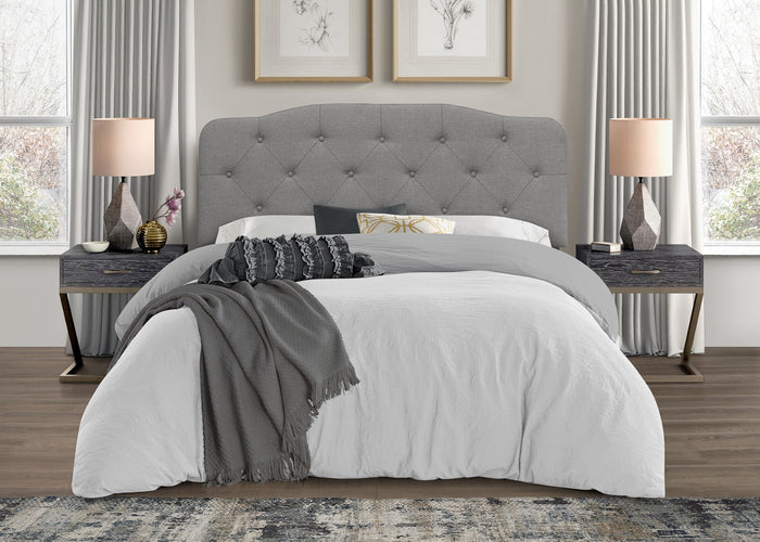 Home Design Angela Button-tufted Adjustable Headboard