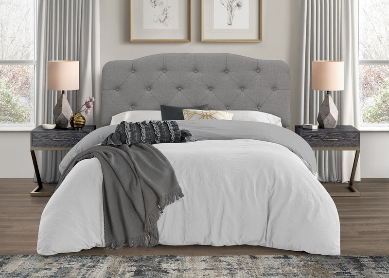 Home Design Angela Button-tufted Adjustable Headboard