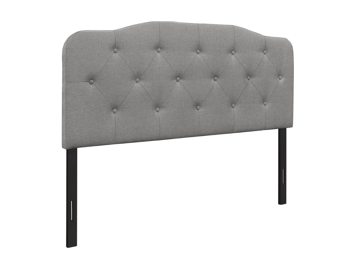 Home Design Angela Button-tufted Adjustable Headboard