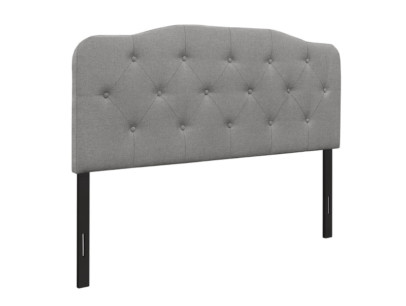 Home Design Angela Button-tufted Adjustable Headboard