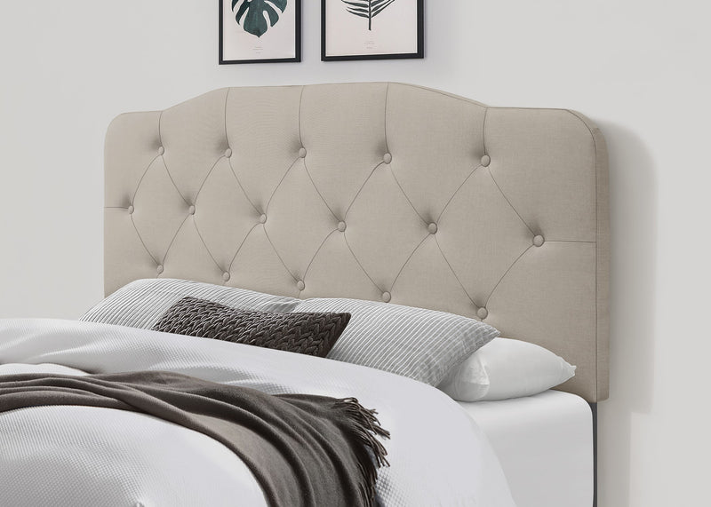Home Design Angela Button-tufted Adjustable Headboard