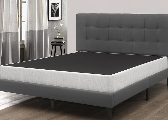 Home Design Clara Wood Box Spring For Adult, Easy Assemble